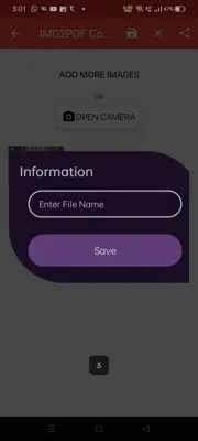 IMG2PDF Converter/Reader android App screenshot 4
